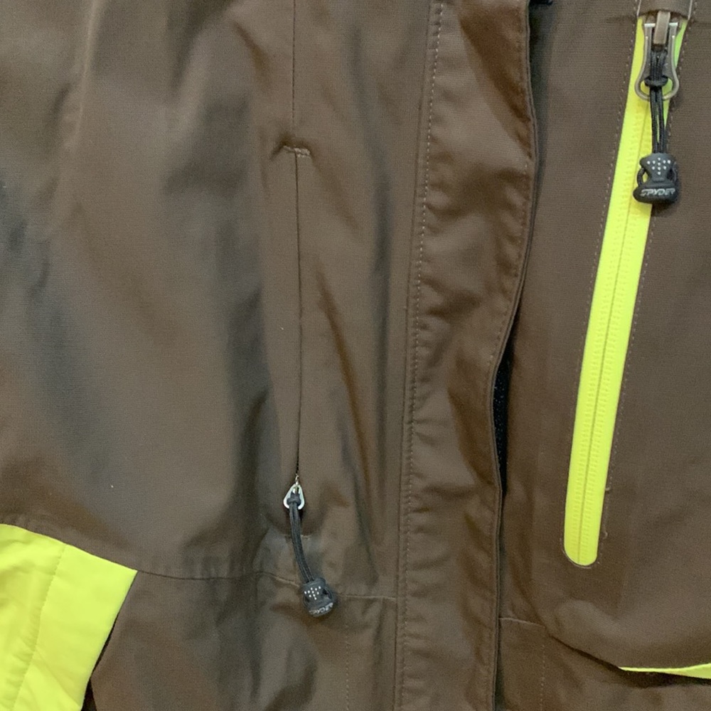 Spyder Shell Ski Jacket, Size Medium - image 4